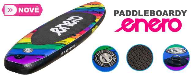 Nové paddleboardy