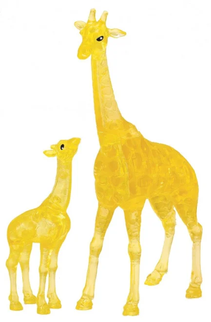 HCM KINZEL 3D Crystal puzzle Žirafa s mládětem 38 dílků