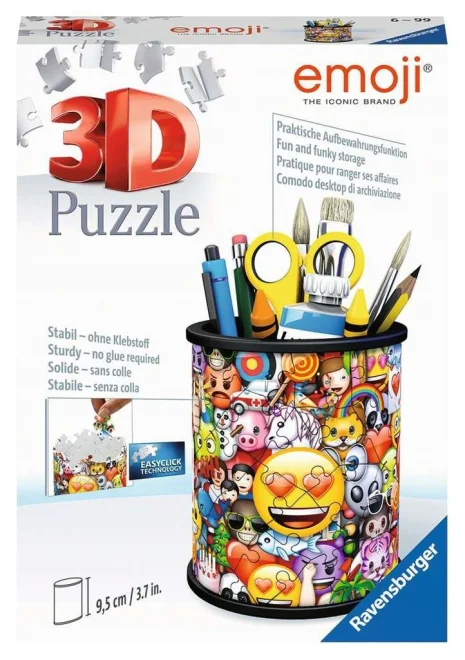RAVENSBURGER 3D puzzle stojan: Emoji 54 dílků
