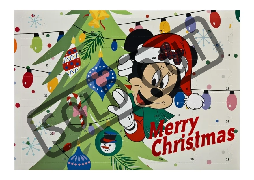 DISNEY Adventní kalendář Minnie Mouse