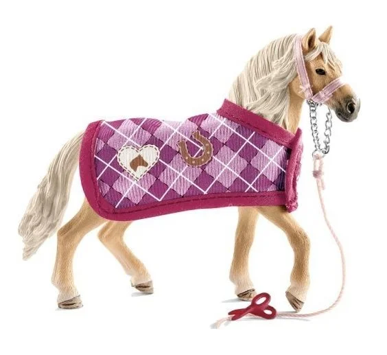 SCHLEICH Horse Club® 42431 Andaluský kůň s modními doplňky