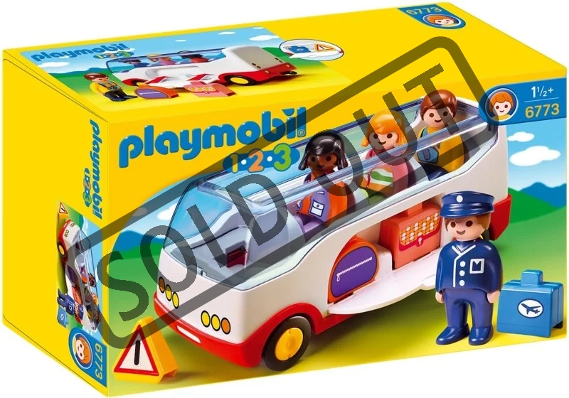 PLAYMOBIL® 1.2.3 6773 Autobus
