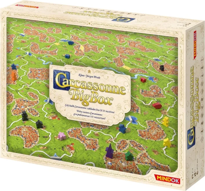 Společenská hra Carcassonne Big Box, MINDOK
