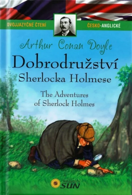 Dvojjazyčné čtení: Dobrodružství Sherlocka Holmese, Nakladatelství SUN