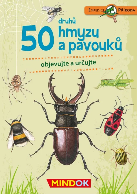 MINDOK Expedice příroda: 50 druhů hmyzu a pavouků