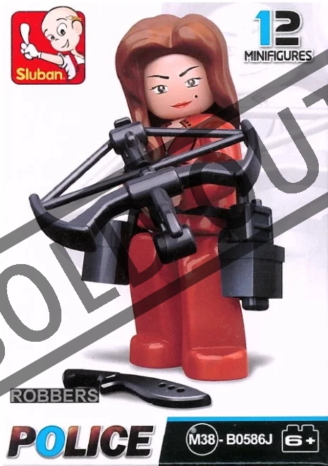 SLUBAN Figurka Zlodějka v červeném