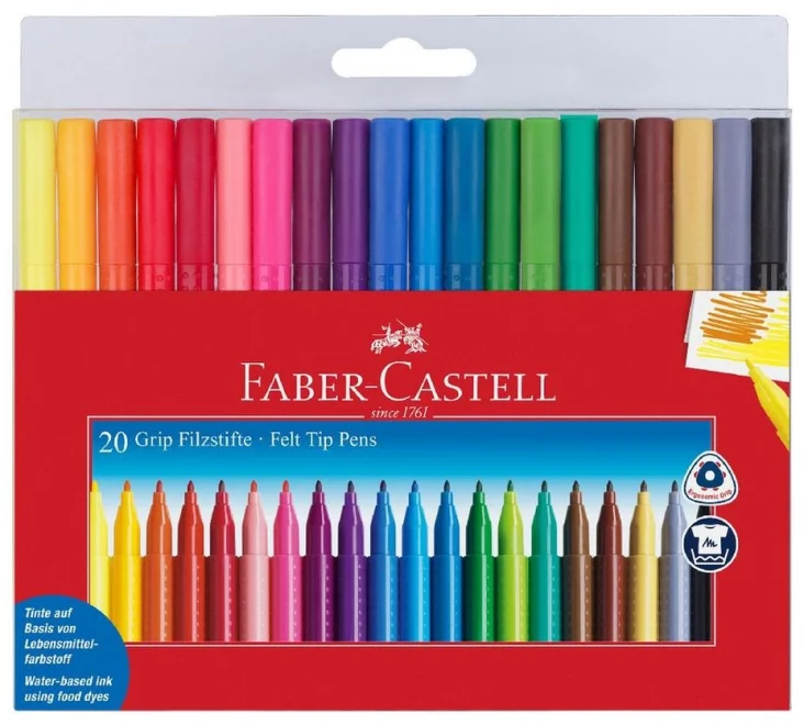 Faber-Castell Fixy Grip 20ks