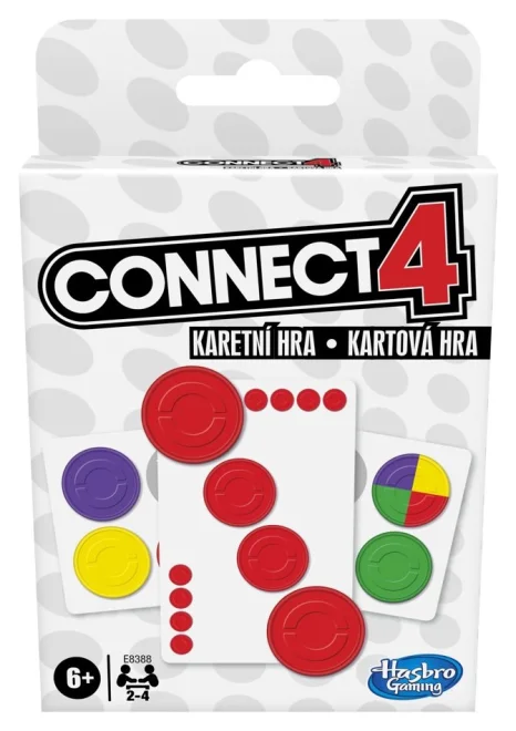 HASBRO Karetní hra Connect 4