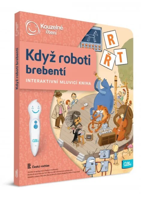 ALBI Kouzelné čtení Kniha: Když roboti brebentí