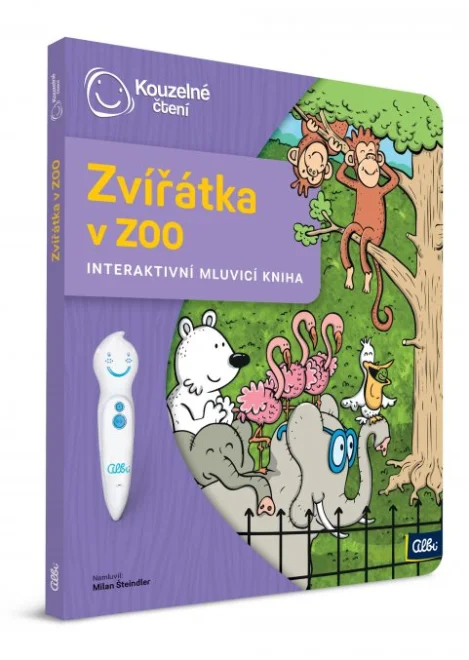 ALBI Kouzelné čtení Kniha: Zvířátka v Zoo