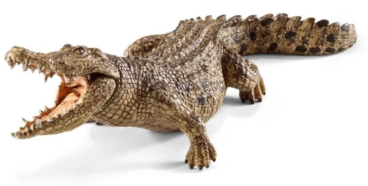 SCHLEICH Wild Life® 14736 Krokodýl s pohyblivou čelistí