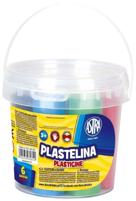 ASTRA Plastelína 6 barev