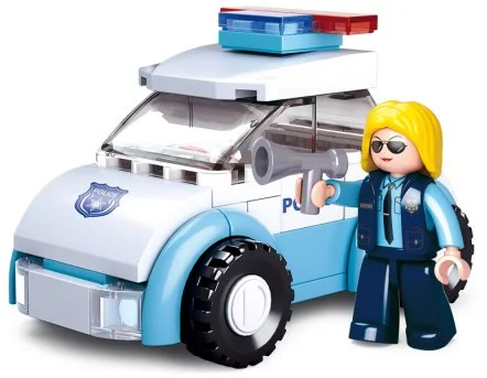 SLUBAN Policistka s vozem
