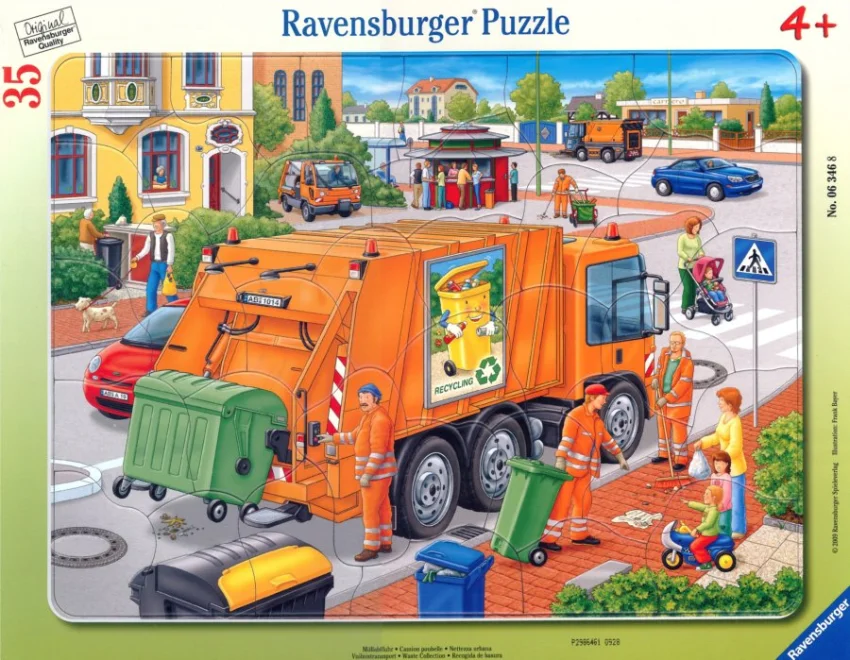 RAVENSBURGER Puzzle Popeláři 35 dílků