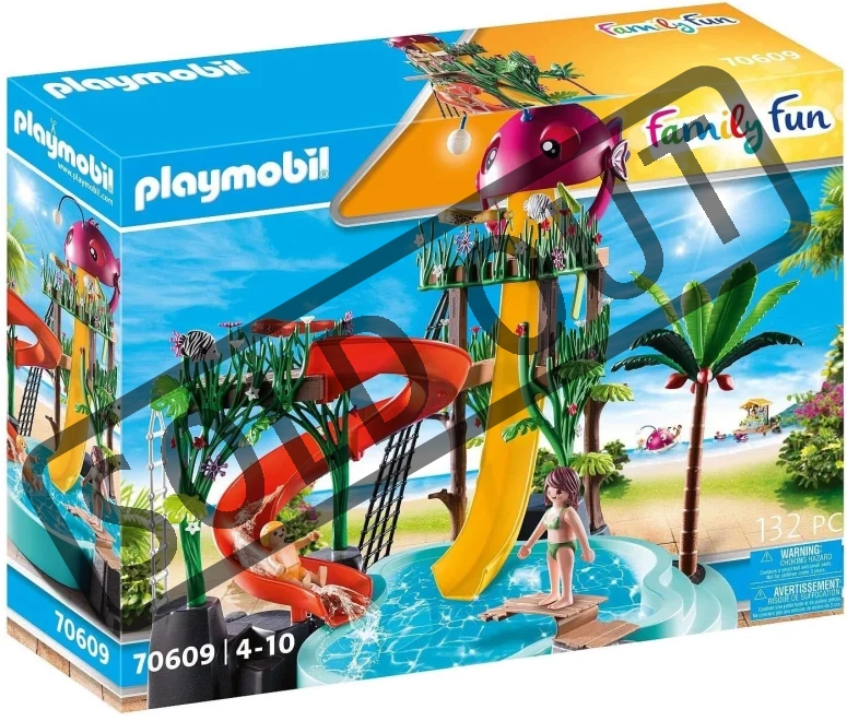 PLAYMOBIL® Family Fun 70609 Aquapark se skluzavkami