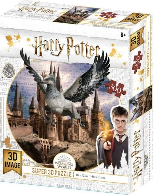 PRIME 3D Puzzle Harry Potter: Klofan 3D 300 dílků