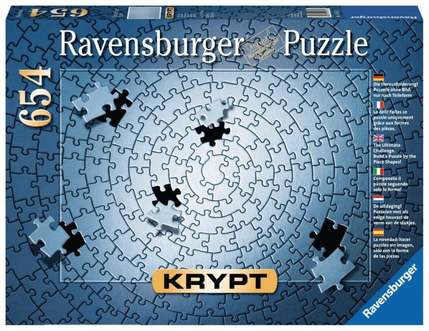 RAVENSBURGER Puzzle Krypt Silver 654 dílků