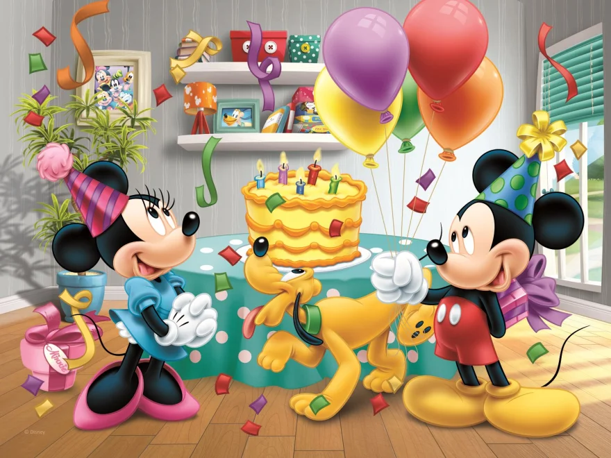 TREFL Puzzle Mickey Mouse: Oslava 30 dílků