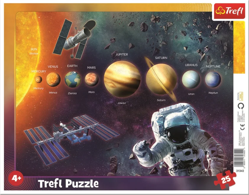 TREFL Puzzle Sluneční soustava 25 dílků