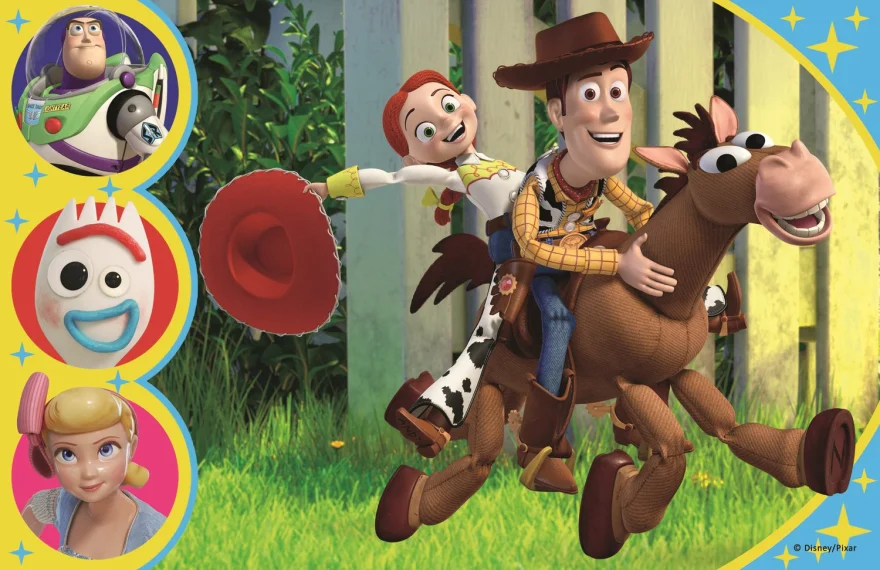 TREFL Puzzle Toy Story 4: Woodyho jízda 54 dílků