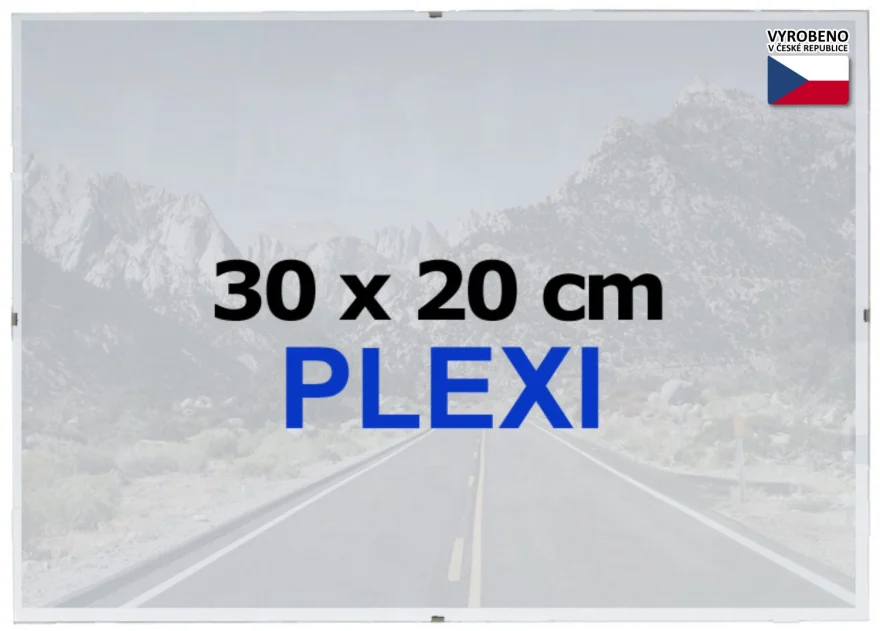 BFHM Rám Euroclip 30x20cm (plexisklo)