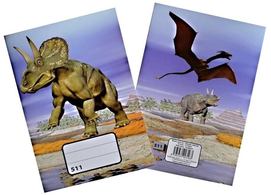 REAS-PACK Školní sešit 511 Dinosaurus