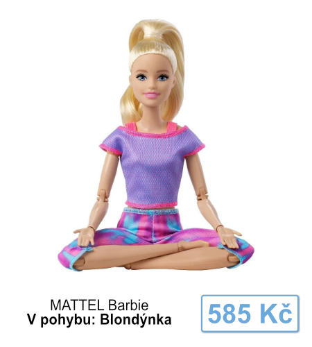 Barbie V pohybu: Blondýnka