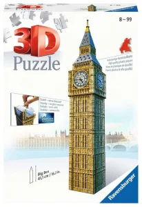 3D puzzle Big Ben, Londýn 216 dílků