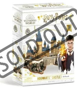 3D puzzle Harry Potter: Bradavická škola čar a kouzel 197 dílků