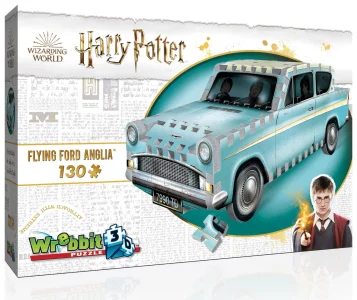 poškozený obal: 3D puzzle Harry Potter: Ford Anglia 130 dílků