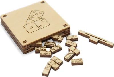 3D puzzle hra mini Domino