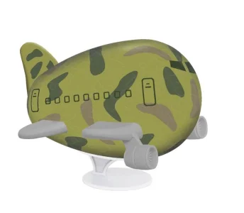 3D puzzle Letadélko: Maskované letadlo 80 dílků