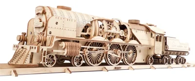 3D puzzle Lokomotiva V-Express s vagónem 538 dílků