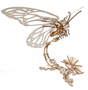 3D puzzle Motýl s květinou 168 dílků