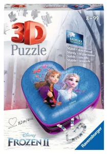 3D puzzle Srdce Ledové království 2, 54 dílků