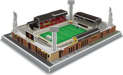 3D puzzle Stadion Vicarage Road Watford 59 dílků