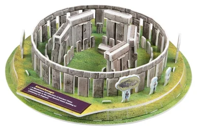 3D puzzle Stonehenge 35 dílků
