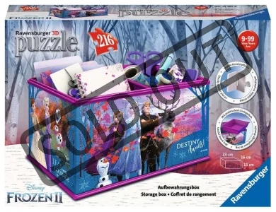 3D puzzle úložný box: Ledové království 2, 216 dílků