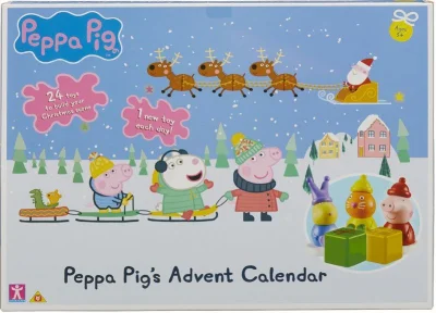 Adventní kalendář Prasátko Peppa