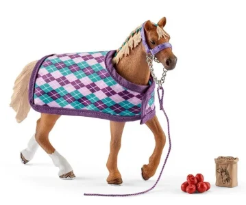 Horse Club® 42360 Anglický plnokrevník s dekou
