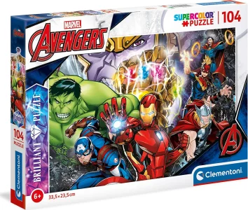 Brilliant puzzle Marvel: Avengers 104 dílků