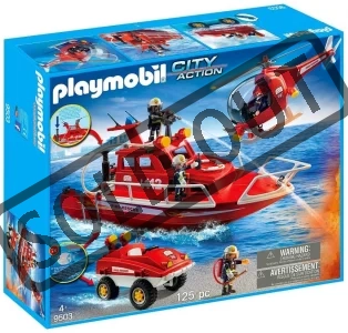 PLAYMOBIL® City Action 9503 Požární set s podvodním motorem