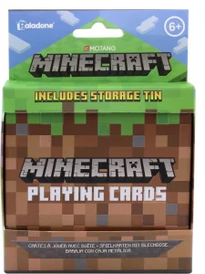 Hrací karty Minecraft (v plechové krabičce)