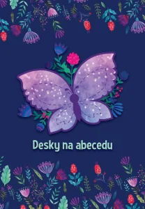 Desky na abecedu Motýl
