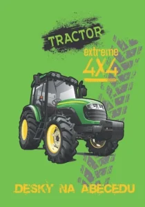 Desky na abecedu Traktor