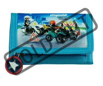 Dětská textilní peněženka PLAYMOBIL® Police
