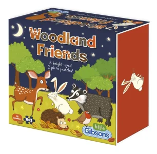 Dětské puzzle Přátelé z lesa 8x2 dílky