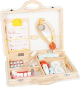 Dětský doktorský kufřík pro malé zubaře 2v1