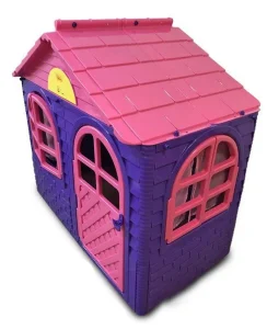 Dětský zahradní domeček fialovo-růžový (malý)