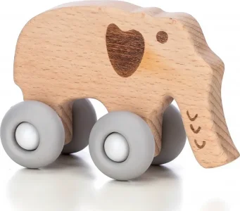 Dřevěný jezdící Slon